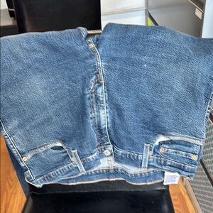 Levi Blue Denim Jeans 514’s 40 X